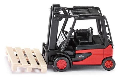 SIKU Diecast Model 1311 Linde Forklift Truck + pallet accessory +- 1/55 scale