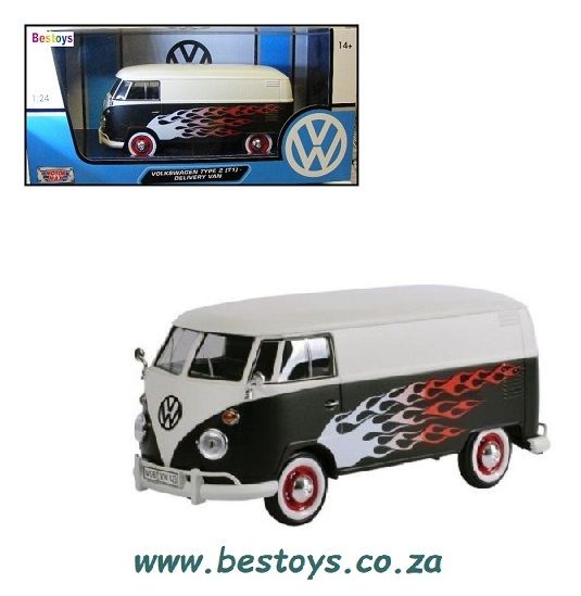 Motormax Motor Max 79566 VW Volkswagen Kombi T 1 T1 Panelvan 1/24 scale
