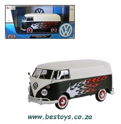 Motormax Motor Max 79566 VW Volkswagen Kombi T 1 T1 Panelvan 1/24 scale