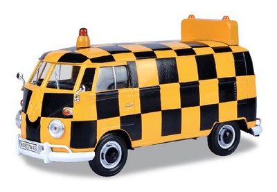 Motormax Motor Max 79550 VW Volkswagen Kombi T 1 T1 Panelvan Airport "Follow Me" 1/24 scale