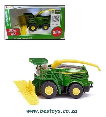 SIKU Diecast Model 1794 John Deere 8500i Combine Harvester 1/87 HO railway scale