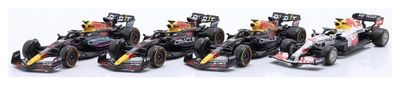 Burago Set 38092 Formula 1 F1 Red Bull RB16 RB18 RB19 Verstappen Perez