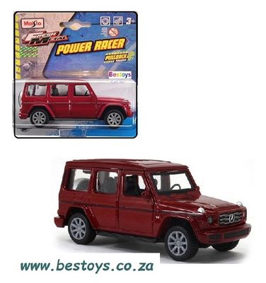 Maisto Diecast Model Car Power Racer Mercedes Benz G Class 1/43 scale