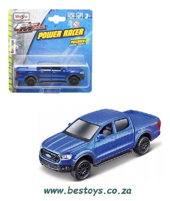Maisto Diecast Model Car Power Racer Ford Ranger FX 4 FX4 Double Cab Pickup 2019 1/43 scale