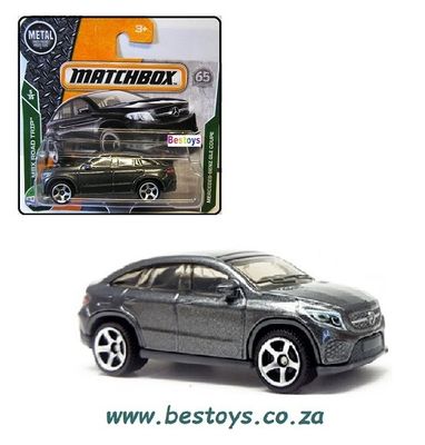 Matchbox Diecast Model Car 65th Anniv 2018 5/125 Mercedes Benz GLE Coupe Road Trip 1/64 scale