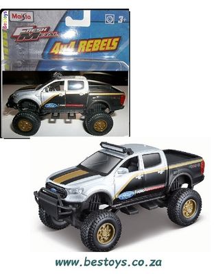 Maisto Diecast Model Car 4x4 Rebels Ford F 150 F150 XL Pickup &quot;Ford Performance&quot; 1/50 scale
