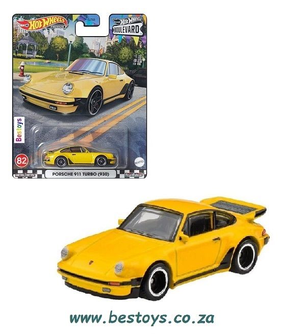 Hotwheels Hot Wheels Diecast Model Car Boulevard Porsche 911 Turbo 930 1/64 scale