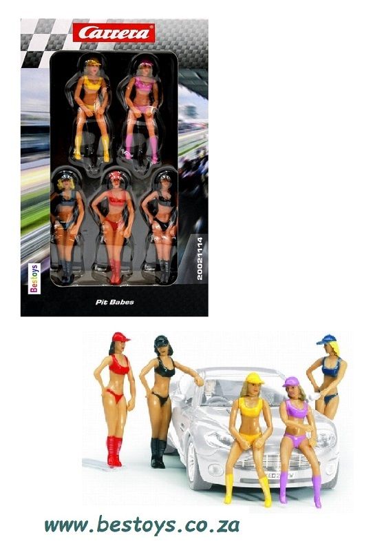 Carrera 20021114 Pit Babes figures 1/32 scale