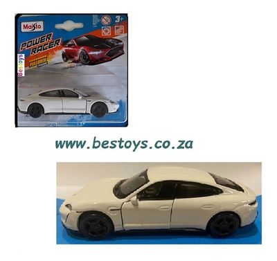 Maisto Diecast Model Car Power Racer Porsche Taycan S Turbo 1/44 scale