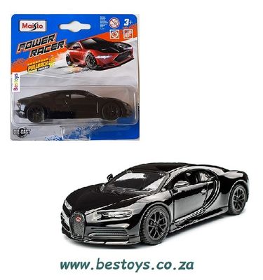 Maisto Diecast Model Car Power Racer Bugatti Chiron 1/40 scale