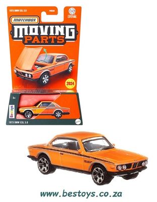 Matchbox Moving Parts 2024 25/54 BMW CSL 3.0 1973 1/64 scale