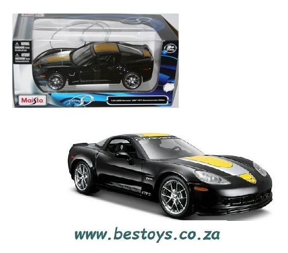 Maisto Diecast Model Car 31203 Chevy Chevrolet Corvette Z 06 GT1 Commemorative Ed 2009 1/24 scale