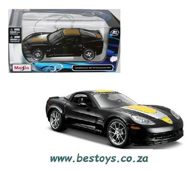 Maisto Diecast Model Car 31203 Chevy Chevrolet Corvette Z 06 GT1 Commemorative Ed 2009 1/24 scale