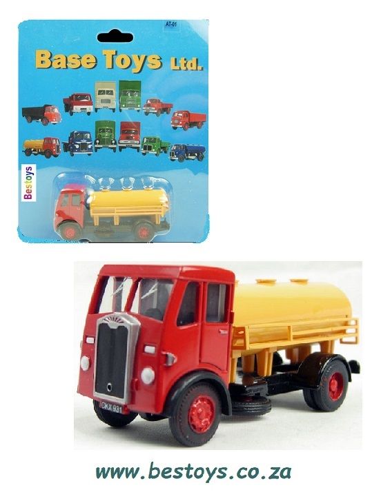 Base Toys Diecast Model AT-01 Albion Tanker Truck 1/76 OO railway scale