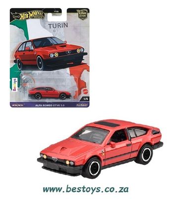 Hot Wheels Car Culture World Tour Alfa Romeo GTV 6 GTV6 3.0