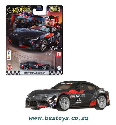 Hot Wheels Hotwheels Boulevard Toyota GR Supra 2021 &quot;Canon&quot; 1/64 scale