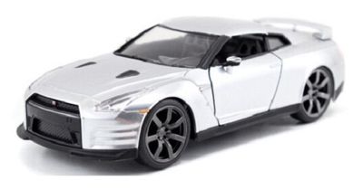 JADA Diecast Model Car 24037 Nissan GT-R GTR R35 Brian Fast & Furious Movie Film TV 1/32 scale
