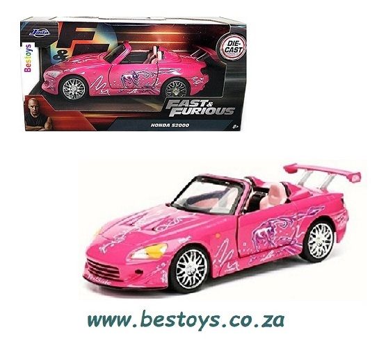 JADA Car 24037 Honda S2000 S 2000 Suki Fast &amp; Furious Movie Film TV