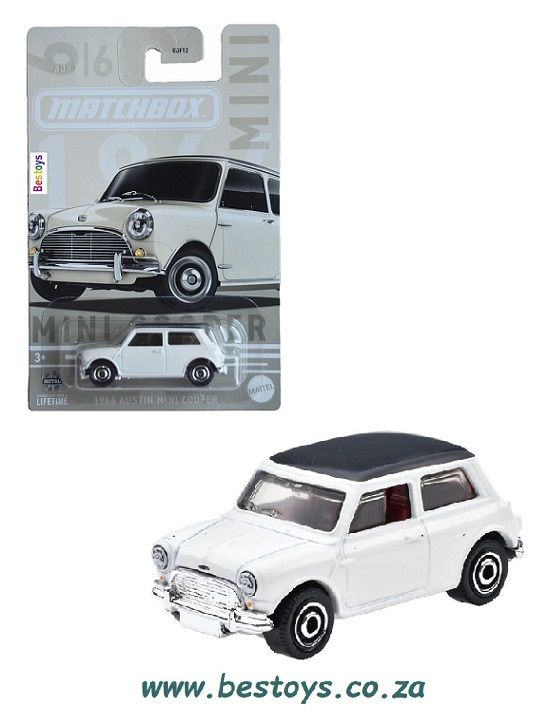 Matchbox Diecast Model Car Mini Series Austin Mini Cooper 1964 1/64 scale