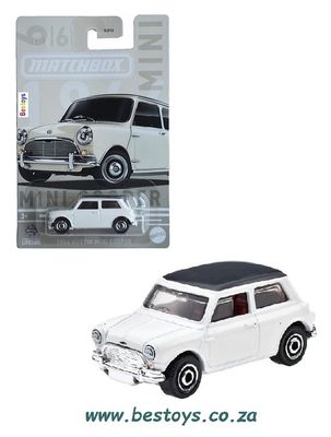 Matchbox Diecast Model Car Mini Series Austin Mini Cooper 1964 1/64 scale