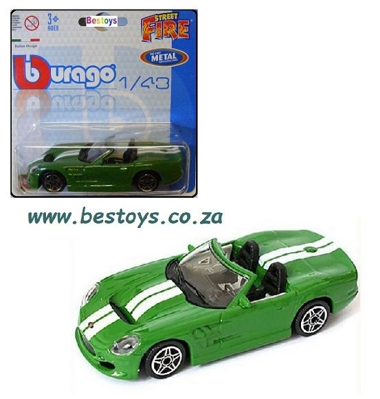 Burago Diecast Model Car Ford Shelby Series One Series 1 1/43 scale