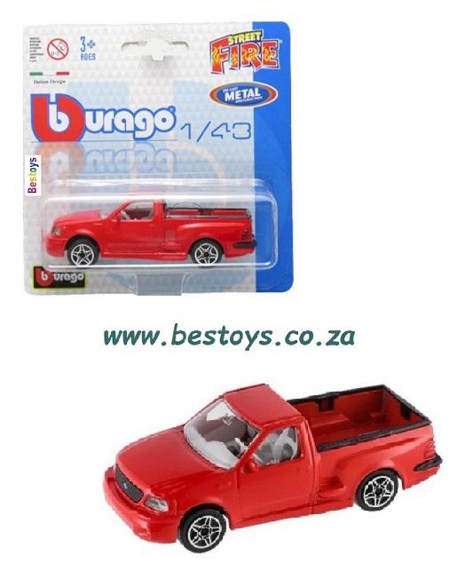 Burago Diecast Model Car Ford SVT F 150 F150 Pickup 1/43 scale