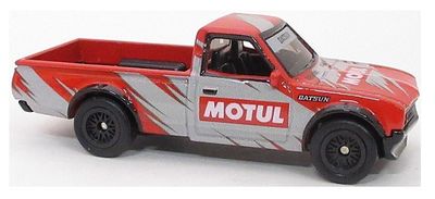 Hotwheels Hot Wheels Diecast Model Car Pop Culture Oils Datsun 620 Pickup "Motul" 1/64 scale