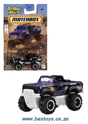 Matchbox Diecast Model Car Offroad Rally Scout 4x4 1976
