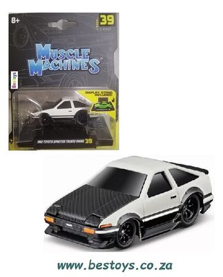 Maisto Muscle Machines Diecast Model Car Toyota Sprinter Trueno AE86 1983 1/64 scale