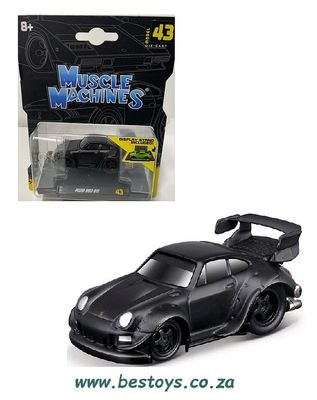 Maisto Muscle Machines RWB 993 911 Blackout Edition 1/64 scale
