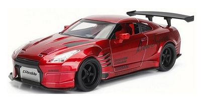 JADA Diecast Model Car 98569 Japan JDM Tuners Nissan GT-R GTR R35 Ben Sopra 2009 1/24 scale