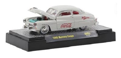 Castline M2 Diecast Model Car BB03 Mercury Coupe 1949 "Coca Cola" 1/64 scale