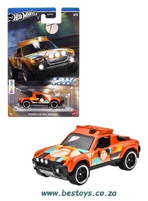 Hot Wheels Hotwheels Speed Graphics Porsche 914 Safari &quot;Type 7&quot; 1/64 scale