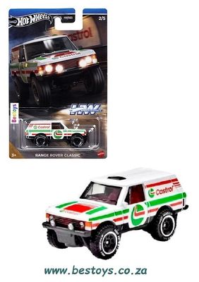 Hot Wheels Hotwheels Speed Graphics Range Rover Classic &quot;Castrol&quot; 1/64 scale