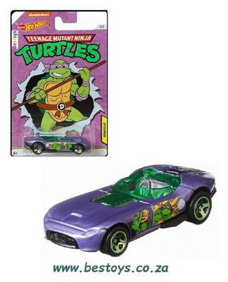 Hotwheels Hot Wheels Car Nickelodeon Teenage Mutant Ninja Turtles Rrroadster Donatello TV