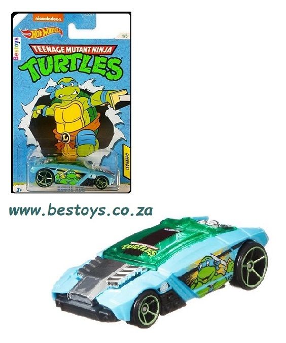 Hotwheels Hot Wheels Diecast Model Car Nickelodeon Teenage Mutant Ninja Turtles Rogue Hog Leonardo TV