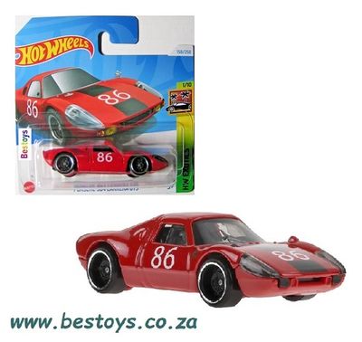 Hot Wheels 2024 158/250 Porsche 904 Carrera GTS No 86 Exotics