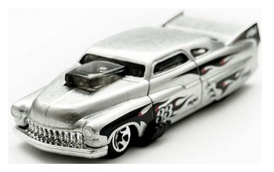 Hotwheels Hot Wheels Diecast Model Car 2024 215/250 Drag Merc Mercury 1949 No 33 Rolling Metal 1/64 scale