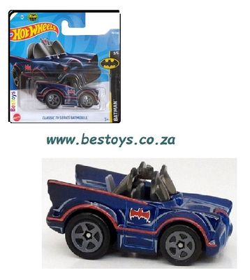 Hotwheels Hot Wheels Diecast Model Car 2022 78/250 Batmobile Classic TV Series Tooned