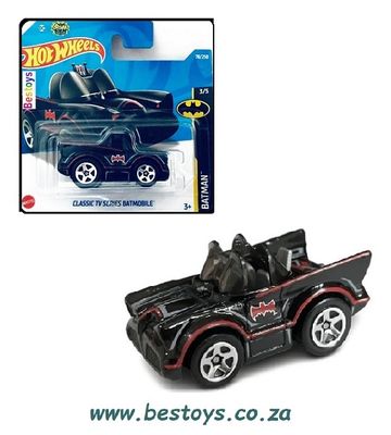 Hotwheels Hot Wheels Diecast Model Car 2022 78/250 Batmobile Batman Classic TV Series Tooned