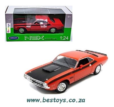 Welly NEX 24029 Dodge Challenger TA 1970 1/24 scale
