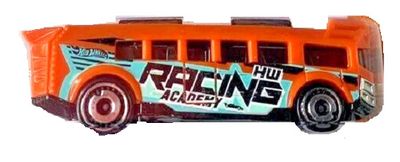 Hotwheels Hot Wheels Diecast Model Car 2024 5/250 Hot Wheels High Bus "Racing" Fast Transit Netflix Let's Race
