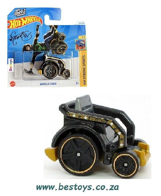 Hotwheels Hot Wheels Diecast Model Car 2024 64/250 Wheelie Chair Aaron Fotheringham Xtreme Sports
