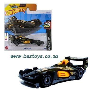 Hot Wheels Hotwheels 2024 101/250 HW 4 Trac No 4 Race Day Netflix Let&#39;s Race
