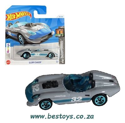 Hotwheels Hot Wheels Diecast Model Car 2024 79/250 Glory Chaser No 32 Dream Garage 1/64 scale