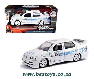 JADA Diecast Model Car 24037 VW Volkswagen Jetta Jesse Fast &amp; Furious Movie Film TV 1/32 scale