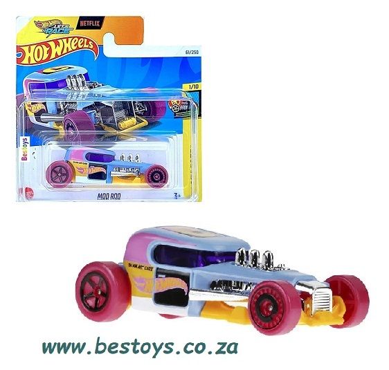 Hotwheels Hot Wheels Diecast Model Car 2024 61/250 Mod Rod Art Cars Netflix &quot;Let&#39;s Race&quot;