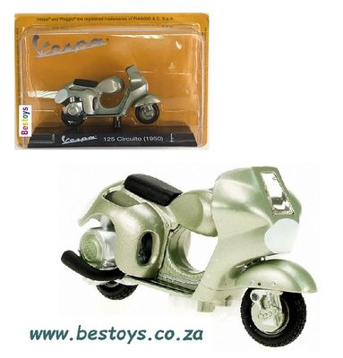 Vespa Piaggio Model Scooter Collection Vespa 125 Circuito 1950 1/18 scale