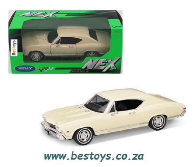 Welly NEX 29370 Chevy Chevrolet SS 396 1968 1/24 scale