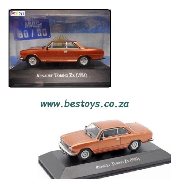 Argentina Model Car Collection Renault Torino ZX 1981 1/43 scale